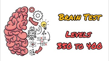 Brain test levels 350 to 400 | #games #braintest #video
