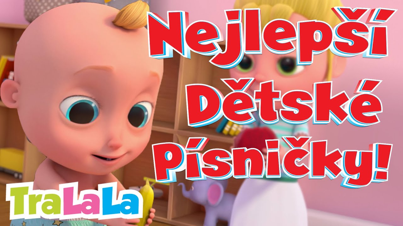 Jablka a banány - Dětské písničky | Písničky pro děti | České říkanky | Učení hrou | TraLaLa 👶🌈
