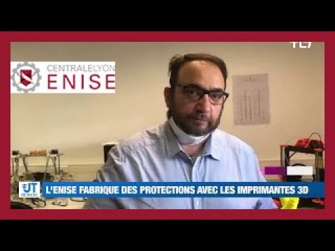 ENISE - La fabrication de protections avec des imprimantes 3D ENISE - La fabrication de protections avec des imprimantes 3D