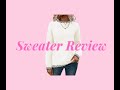 Zeagoo Womens Crewneck Pullover Sweater Long Sleeve Knit Side Slit 2025 Fall Winter Sweater Tops