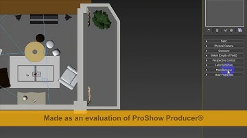 Hướng dẫn Đặt CAMERA xuyên tường trong 3dMax