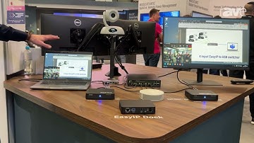 ISE 2025: Vaddio Showcases EasyIP Dock AV-Over-IP Switcher for Multi-Camera/Audio Setups