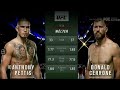 Donald Cerrone vs Anthony Pettis 2. FULL FIGHT : UFC 249