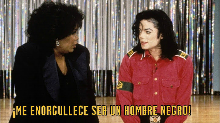 Michael Jackson habla del cambio de su piel