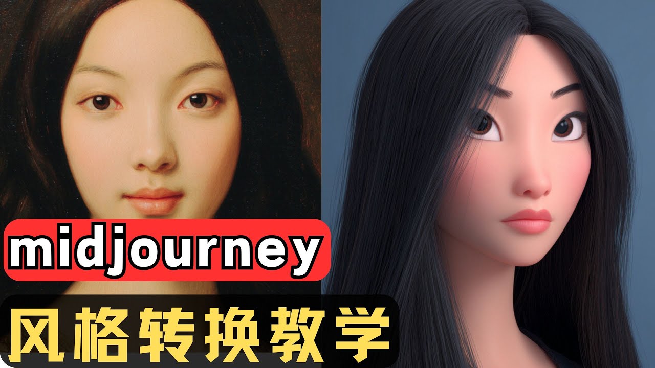 2026 最新Midjourney V7 教学：同一个人物，不同风格全实操演示- YouTube