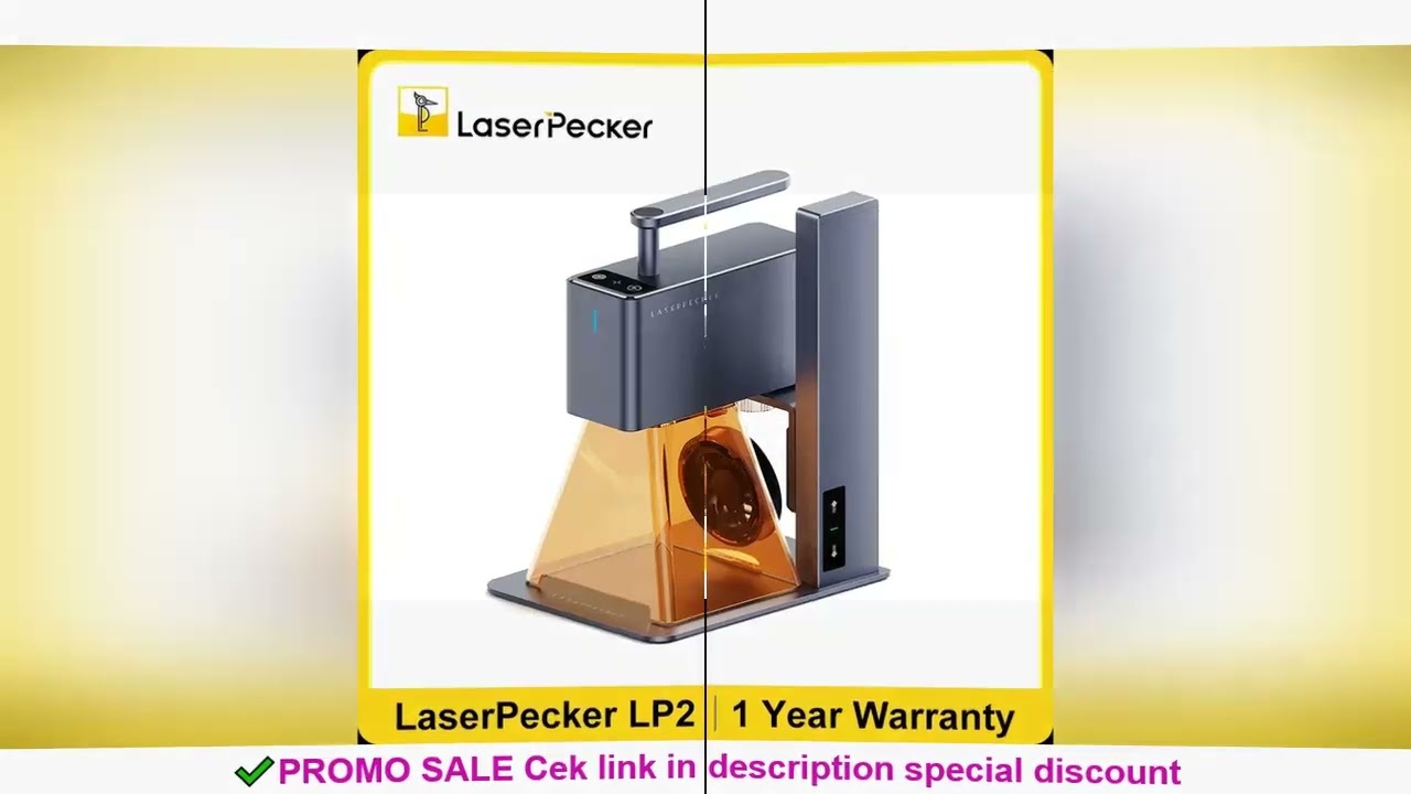 Laserpecker Laser Engraving Machine With 5W 2K Bluetooth 5.0 Mini Portable Engraver For Woodworking