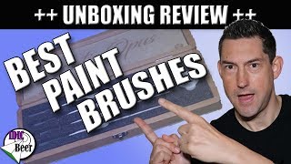 Best Wargaming Brushes Unboxing (Artis Opus Series S)