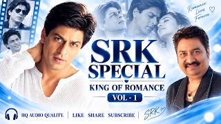 SRK SPECIAL 💙 KING OF ROMANCE | VOL. 1 | Shah Rukh Khan Romantic Hits | 90s Bollywood Love Songs