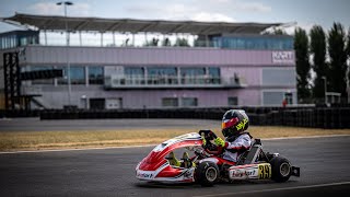 Karting at Silverstone WHILE Le Mans Race Cars Test Next Door!