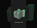 Maya 2025 Auto-Bevel on Booleans (New Feature) #mayatutorial #modelingtips #shorts