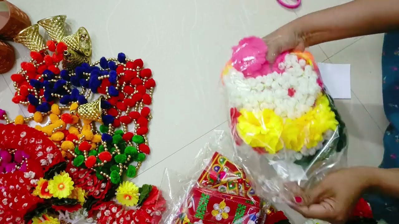 meesho Haul online shopping COD available Ganesh Pooja Diwali festival Torans Decorative items