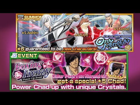 Bleach Brave Souls: Summons Mercifully & Frenzy Chad!!! Novo Begginer's Pack, Quem Pegar? - Omega Play