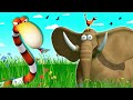Gazoon Gardening Fun In Jungle Animated Jungle Stories Funny Animal Cartoon For Kids