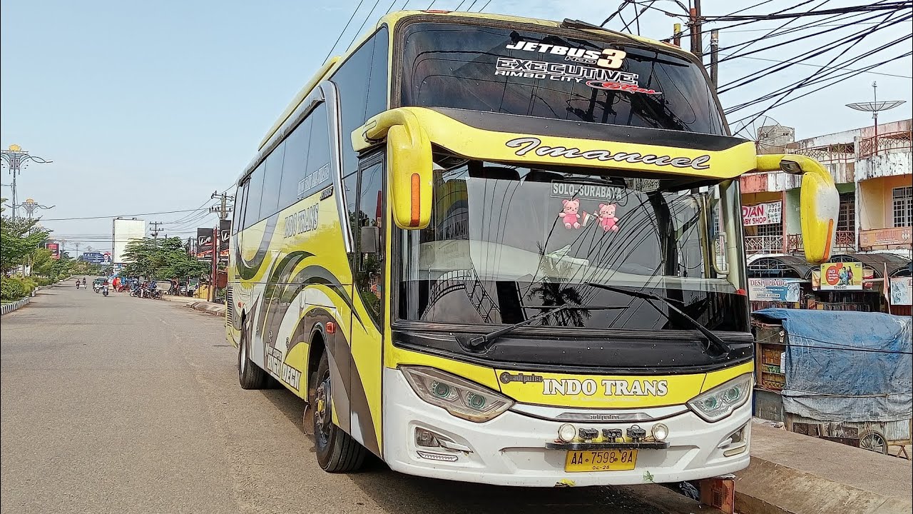 Executif Class Bus Indo Trans (Handoyo) Rimbo-Solo-Surabaya Pasar Sarinah Rimbo Bujang Terbaru