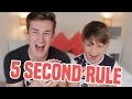 BROTHERS PLAY 5 SECOND RULE