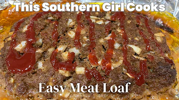 The Best Man-Pleasing Meatloaf Recipe! Easy & Delicious