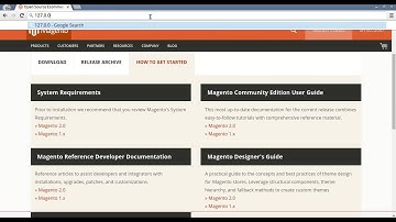 Magento 2 community edition Installation