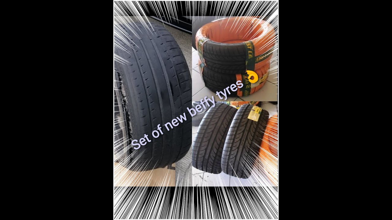 NEW SET OF TYRES - YouTube