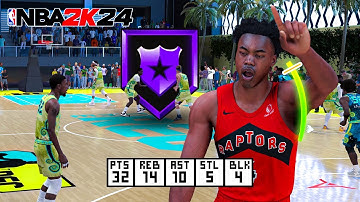 MY *POINT GUARD* SCOTTIE BARNES BUILD IS TERRORIZING THE REC in NBA 2K24...