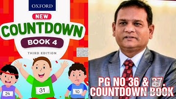 Countdown book 4, class 4, PG no 36 & 37 completely solved questions with explanation (CAL PAK)