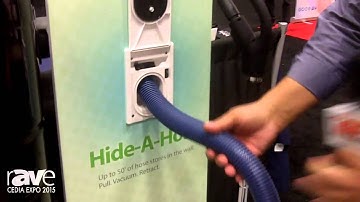 CEDIA 2015: H-P Products Showcases Its Brand New Hide-A-Hose Valve for Centralized Vacuums