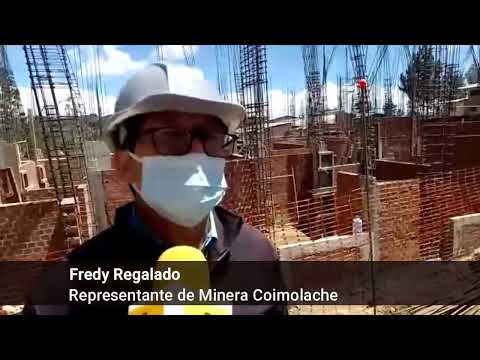 MINERA COIMOLACHE FINANCIÓ OBRAS EN EDUCACIÓN, SANEAMIENTO Y SEGURIDAD PARA EL DISTRITO DE CHUGUR