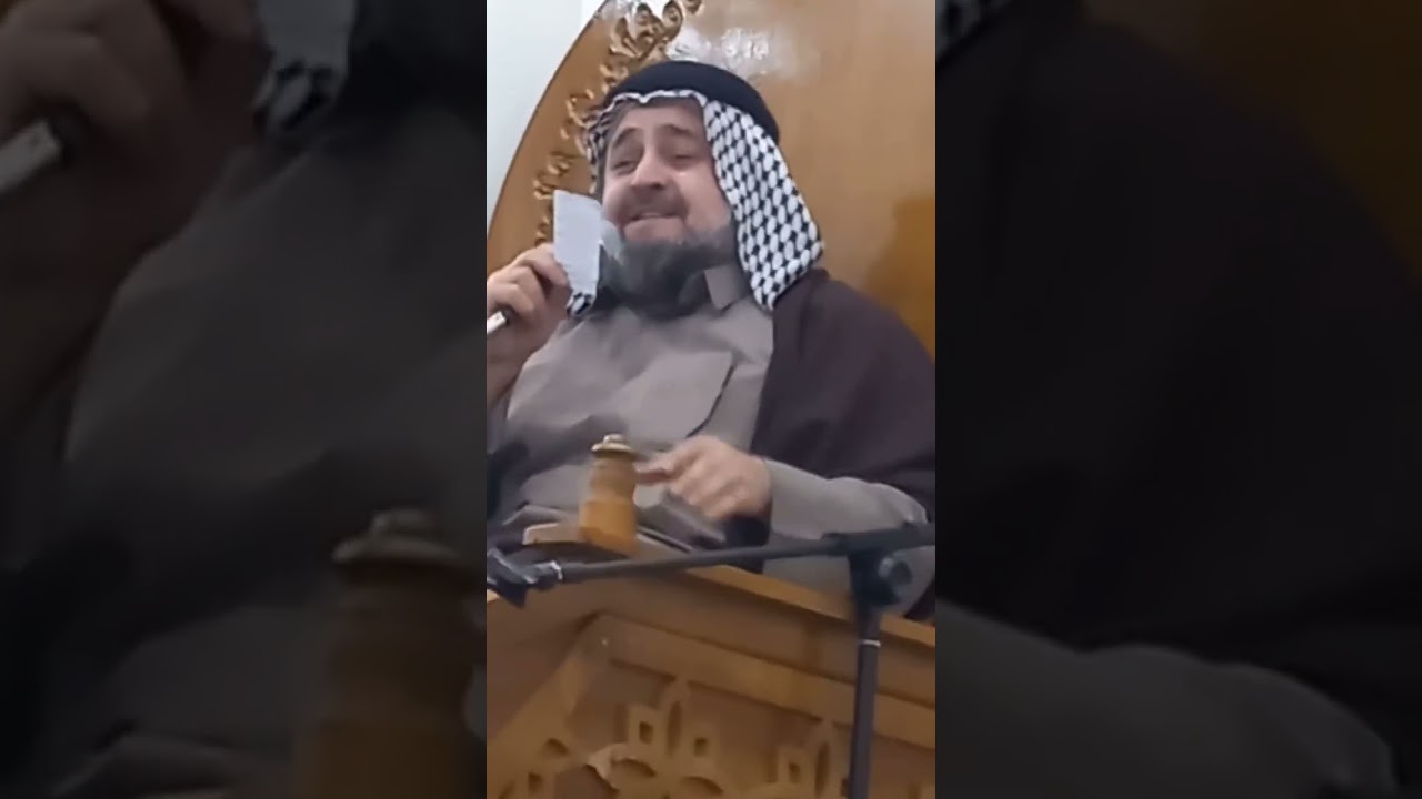 نعي شيخ رياض الزهيري في مسجد أبي طالب الدبلة