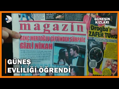 Güneş, Selin İle Ali'nin Evliliğini Öğrendi! - Güneşin Kızları 35.Bölüm