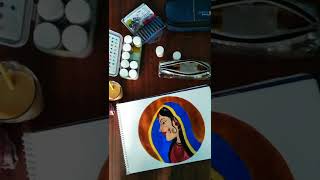What is Indian traditional painting? ✍🏻🤗☺| how to make indian art |👩🏻✍🏻☺ screenshot 3