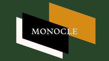 Welcome to the world of Monocle
