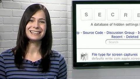 Get HUNDREDS of OS X Secrets in Seconds - Tekzilla Daily Tip
