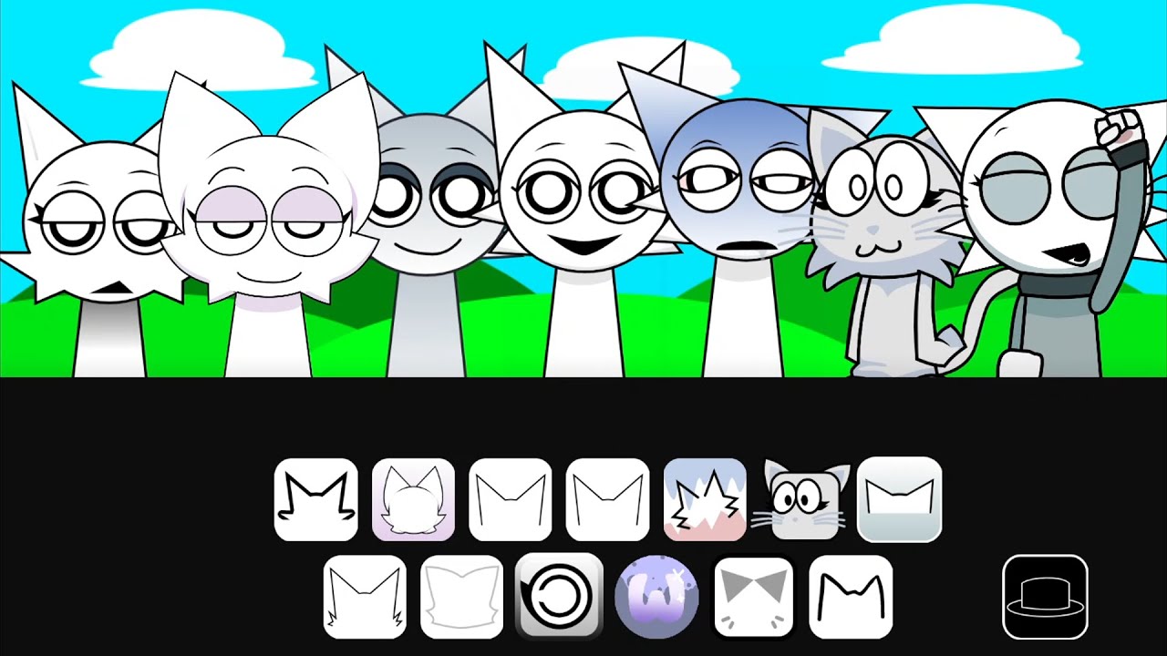 Every Wenda Singing Together Retake, Scrunkly, ParaSprunki, Sprunksters, Pyramixed, Parodybox