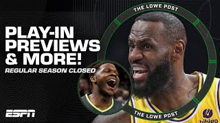 Regular season concludes, Play-In PREVIEWS + NBA Award PICKS 🏆 | The Lowe Post