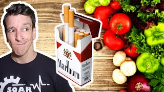 Vegetarians are healthier EVEN IF they SMOKE?! | Autopsy of a Headline