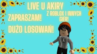 |Live z roblox i innych gier!|5 osób=loso na coś|