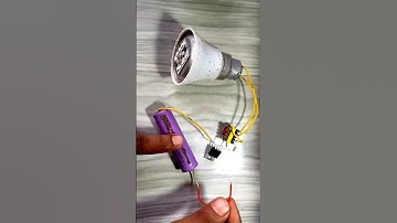 Mobile Charger to Inverter // Simple Inverter Circuit 3.7v to 220v #shorts