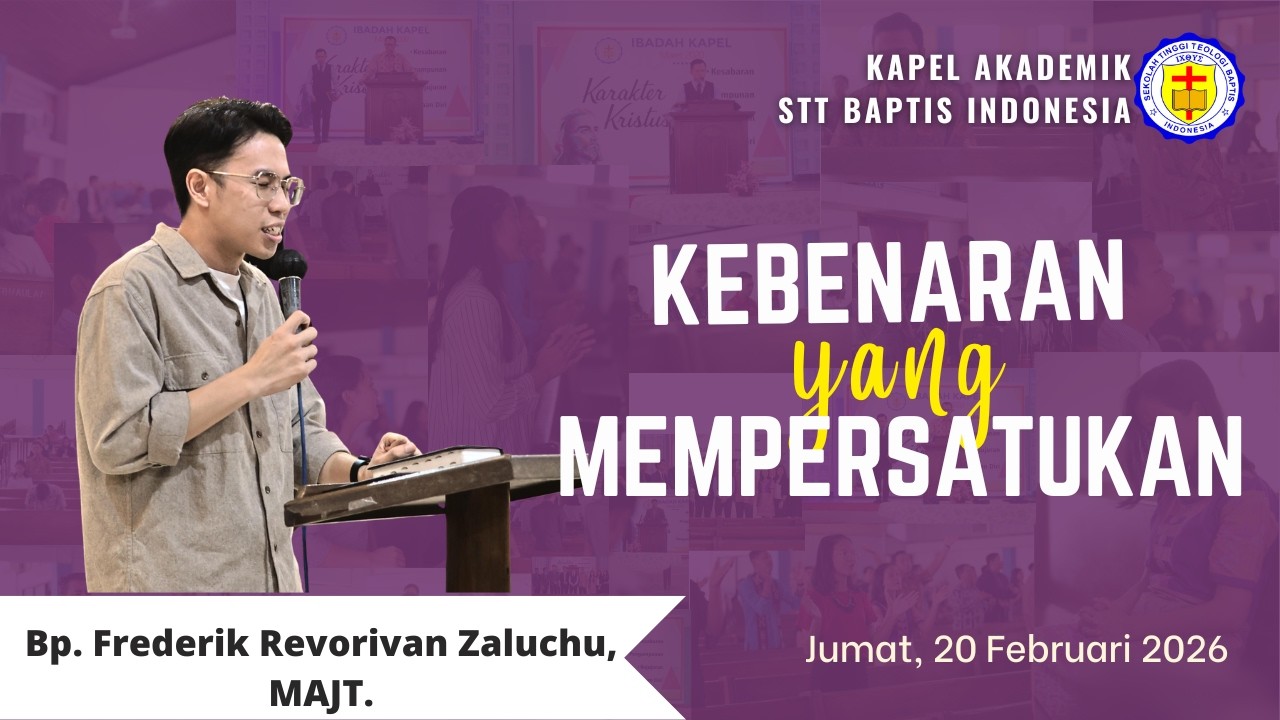 KAPEL AKADEMIK JUMAT 20 FEBRUARI 2026
