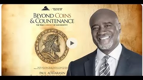 BEYOND COINS & COUNTENANCE THE TRUE CURRENCY OF OUR IDENTITY
