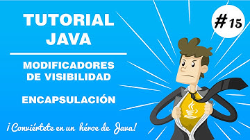Tutorial Java - como programar - 15 Visibilidad y Encapsulacion