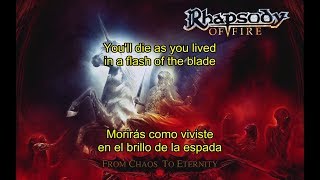Watch Rhapsody Of Fire Flash Of The Blade video