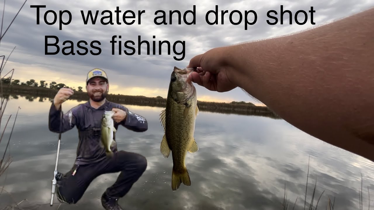 Evening bass fishing at the ponds on the California Delta with @JRVlogs105