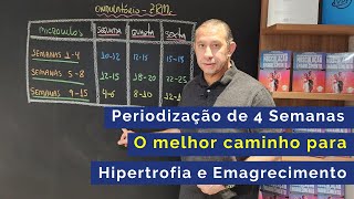 Periodização de 4 Semanas: O Melhor Caminho para Hipertrofia e Emagrecimento na Musculação