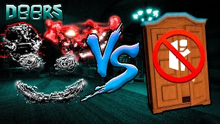 ENTIDADES do THE ROOMS VS. SAFE SPOTS no DOORS!! 👁️ (Modifiers)