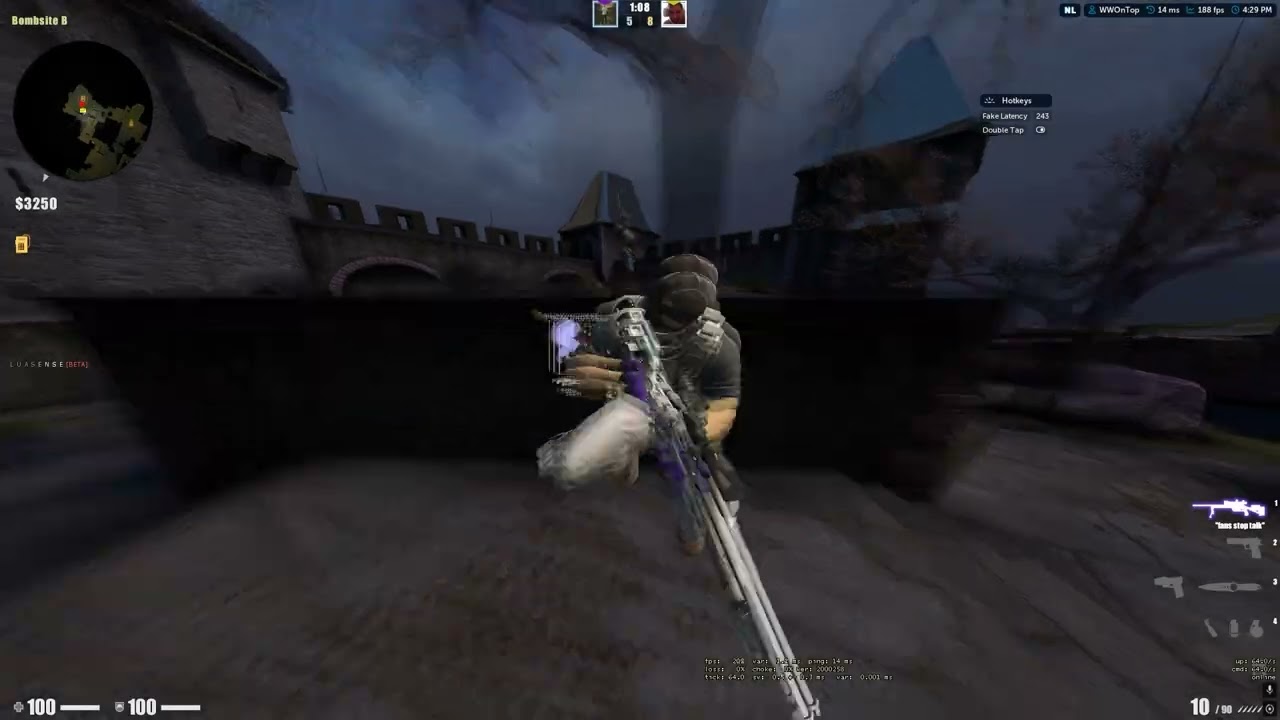 hvh highlights ft:neverwin/gamesense