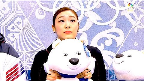 YUNA KIM🇰🇷🥈Post Free Skate 2014 Sochi Olympics (NBC.4K)