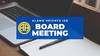Regular AHISD School Board Meeting - December 17,  2020