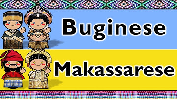 AUSTRONESIAN: BUGINESE & MAKASSARESE