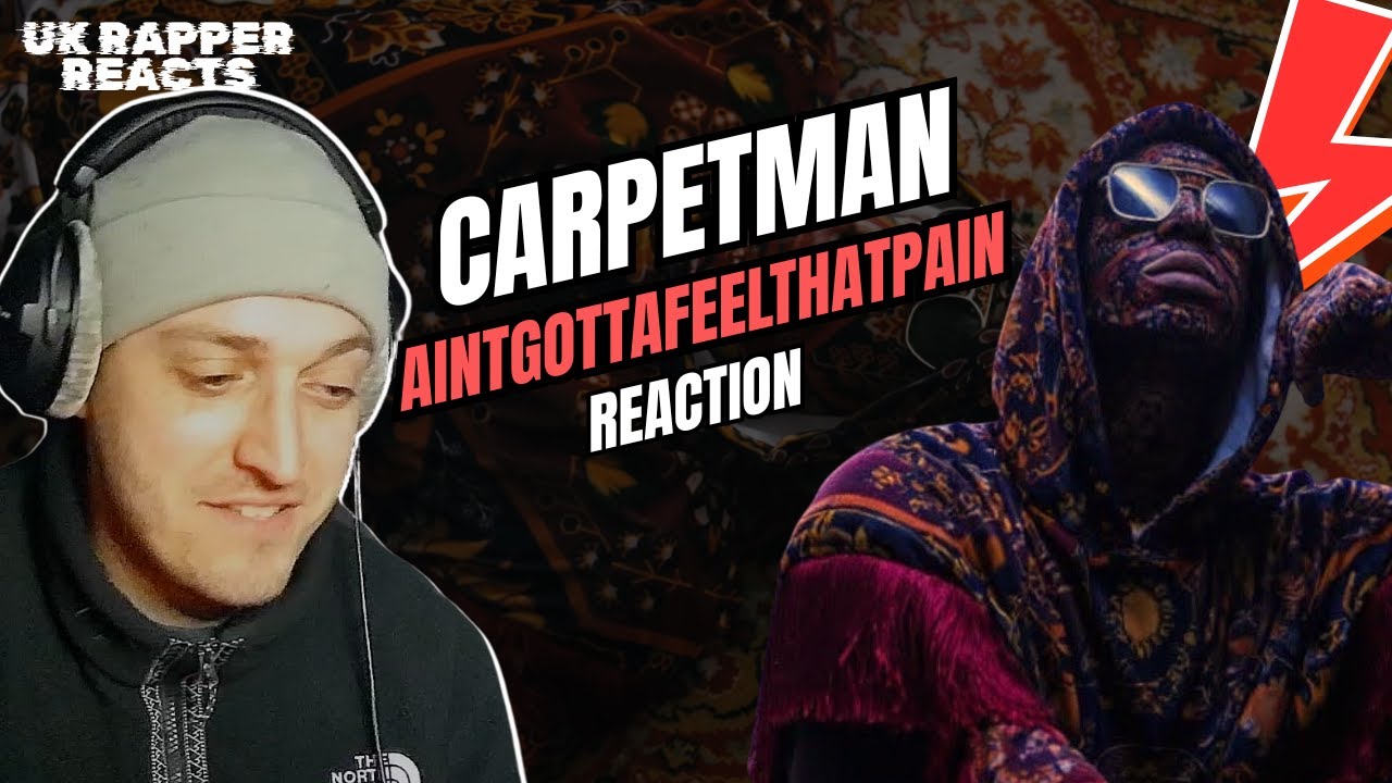 RAPPER REACTS to CARPETMAN - Ain'tgottafeelthatpain | Music Reaction | Zee TV