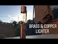 Trench lighter from copper