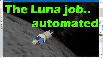 Simple Rockets 2 : The Luna job automated